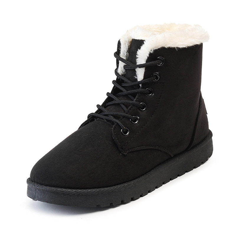 Female Warm Ankle Boots Women Snow Winter Shoes - Heritage cosmetics and beauty care