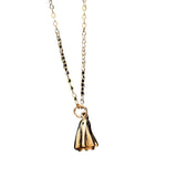 18K Gold & Small Plated Ghost Ghost Pendant Necklace - Heritage cosmetics and beauty care