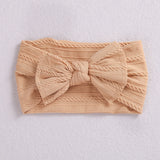 Baby Hair Accessories Elastic Head Bandwidth Edge Nylon Bow Headband For Children - Heritage cosmetics and beauty care