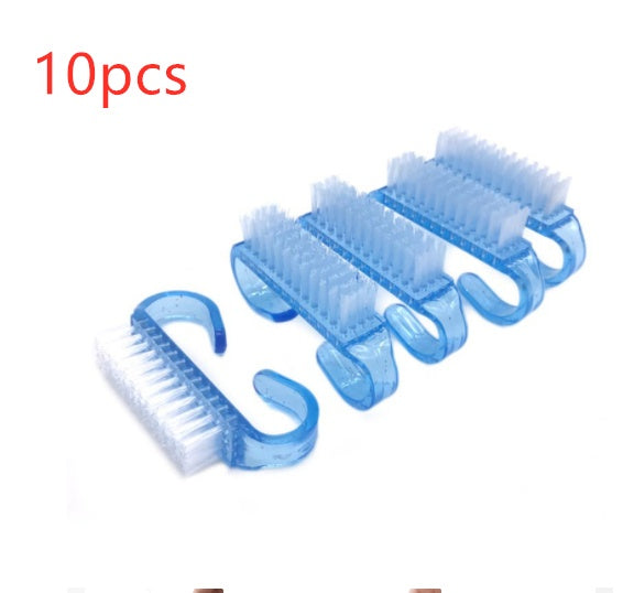 10 Pieces Nail Cleaning Clean Brush Hot sales Tool File Manicure Pedicure Soft Remove Dust Small Angle Clear Tools Sets - Heritage cosmetics and beauty care