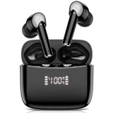 Touch Control Bluetooth Mini Earphones for Sports Music Stereo Digital Display in-ear Wireless Earbuds - Heritage cosmetics and beauty care