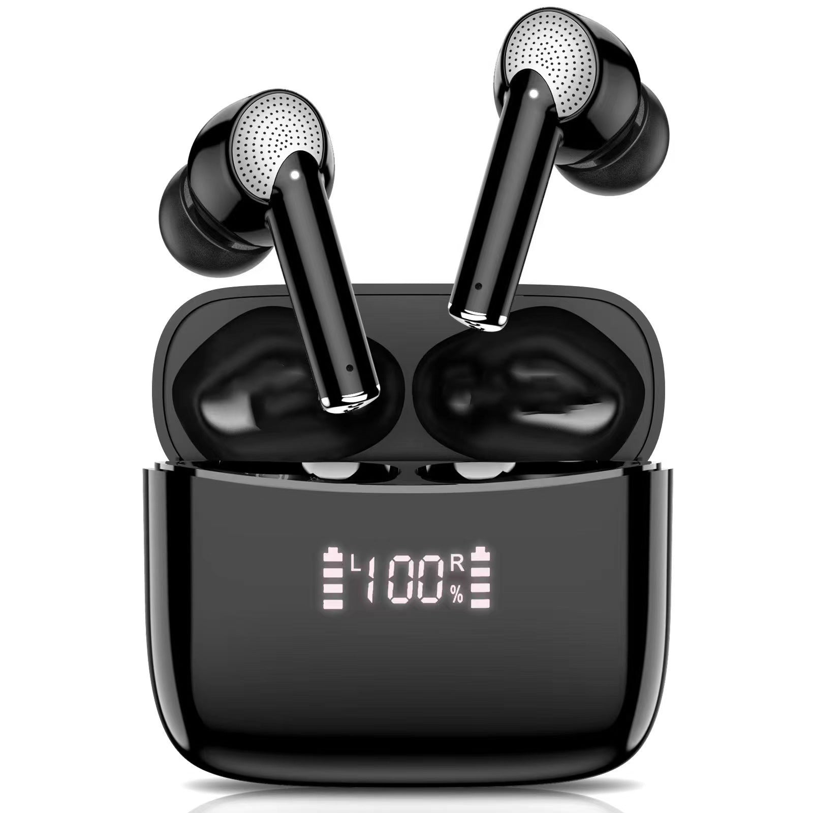 Touch Control Bluetooth Mini Earphones for Sports Music Stereo Digital Display in-ear Wireless Earbuds - Heritage cosmetics and beauty care