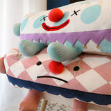 Clown Pet Sleeps In A Cozy Pet Bed - Heritage cosmetics and beauty care