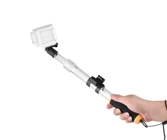 Transparent Waterproof Telescopic  Selfie Stick - Heritage cosmetics and beauty care