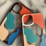 Color Block Contrast Color Geometry Suitable For 13 Mobile Phone Cases Heritage cosmetics and beauty care