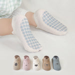 Baby Cotton Non-slip Indoor Cooling Learning To Walk Short Boat Socks - Heritage cosmetics and beauty care