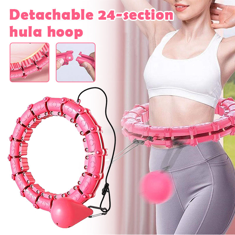 Custom Knots Weighted Hoola Fitness Hoop Smart Hula Thin Waist Weight Loss Knots Weighted Hoola Fitness Hoop Smart Hula Thin Waist Weight Loss - Heritage cosmetics and beauty care