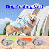 Summer Pet Dog Cooling Vest Heat Resistant Cool Dogs Clothes Breathable Sun-proof Clothing For Small Large Dogs Outdoor Walking - Heritage cosmetics and beauty care