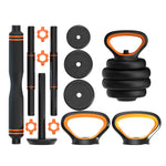 Dumbbells Kettlebells, Barbells Multifunctional Combination Six In One - Heritage cosmetics and beauty care