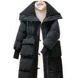 Large Lapel Padded Cotton-padded Jacket Outerwear Tide