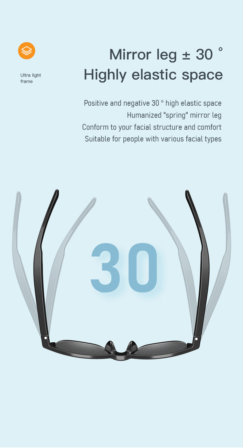 Intelligent Bluetooth Glasses Air Conduction - Heritage cosmetics and beauty care