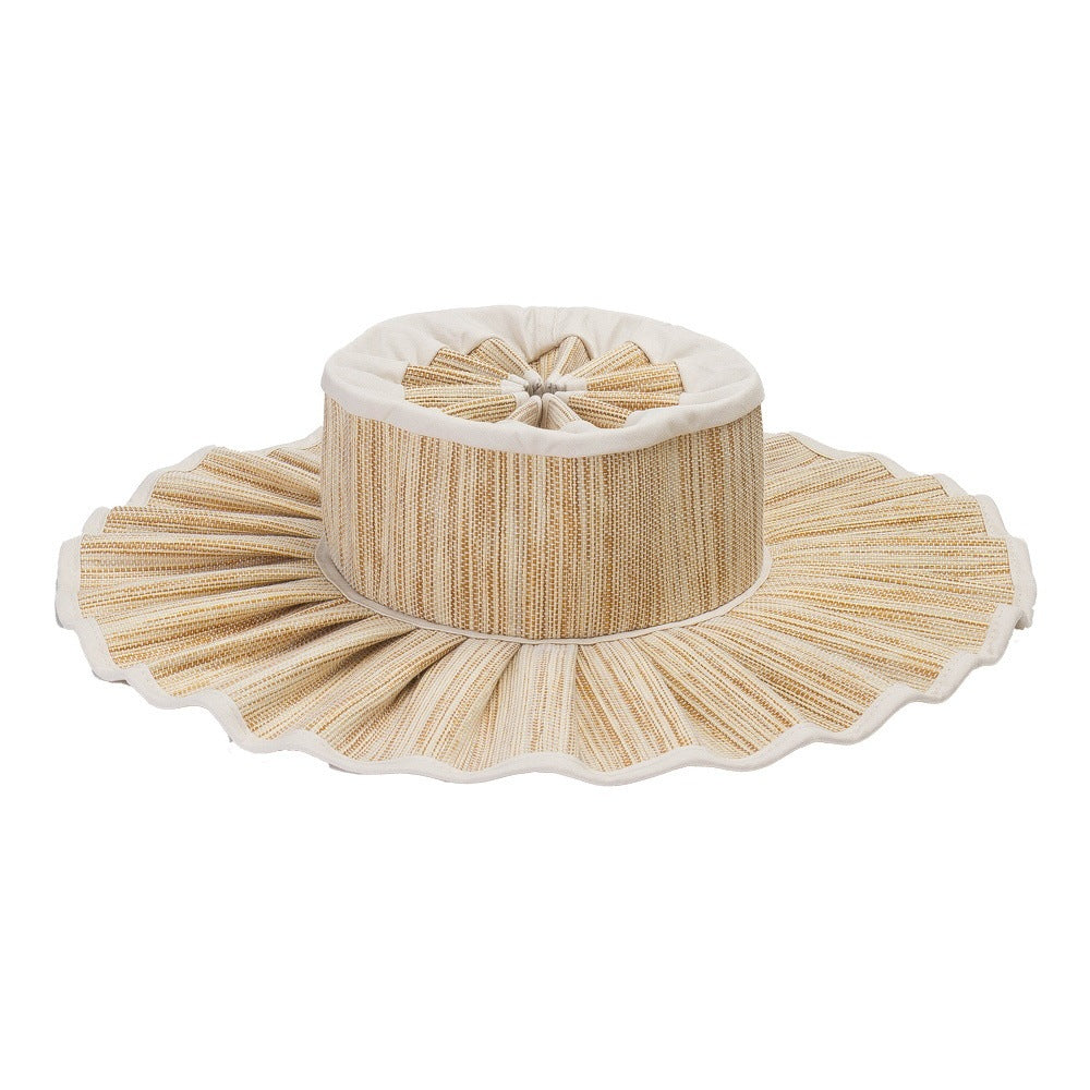 Foldable And Easy To Carry All-match Women's Straw Hat - Heritage cosmetics and beauty care