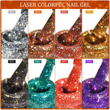 Popular Diamond In The Debris Glue Sequins Laser UV Polish Nail Art - Heritage cosmetics and beauty care