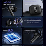 Y40 New ANC ENC Dual-camera Noise Reduction True Wireless Bluetooth Earphone In-ear Heritage cosmetics and beauty care