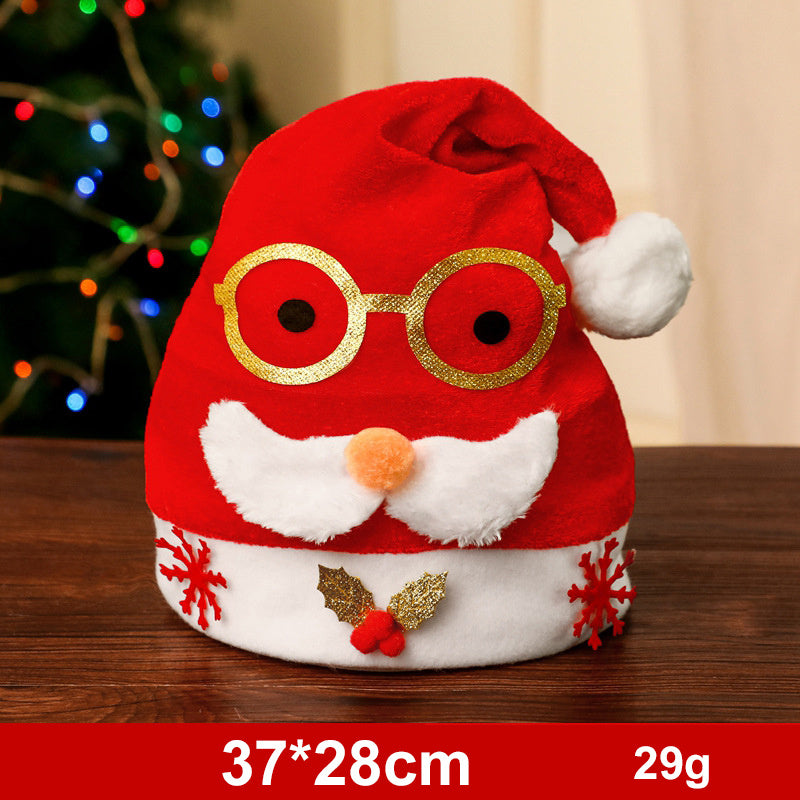 Fashion Snowman ElK Santa Claus Hats Xmas Gift Decoration - Heritage cosmetics and beauty care