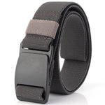 Elastic Belt Donefu Plastic Steel Pom Buckle Casual All-Match Belt - Heritage cosmetics and beauty care