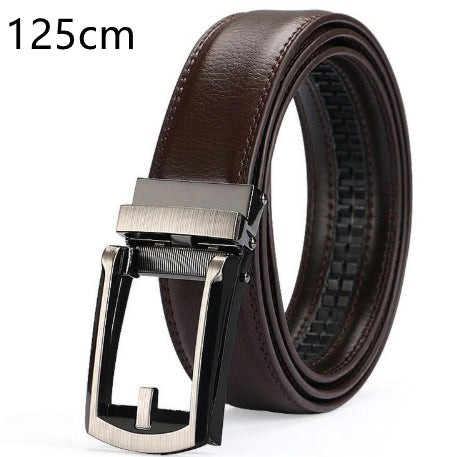 TV Belt Men's Comfort Click Fake Pin Buckle Men's Leather Belt - Heritage cosmetics and beauty care