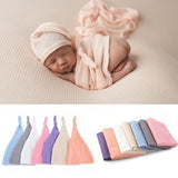 Newborn Swaddling Cloth Beanie Hair Band Three-piece Set - Heritage cosmetics and beauty care