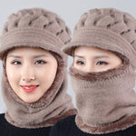 Autumn And Winter Outdoor Plus Velvet Warm Knitted Woolen Hat - Heritage cosmetics and beauty care