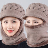 Autumn And Winter Outdoor Plus Velvet Warm Knitted Woolen Hat - Heritage cosmetics and beauty care