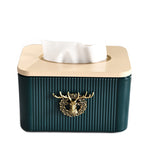 Elk Tissue Box Living Room Bedroom Creative Removable Tissue Box Home Simple Paper Box European High-end Paper Box - Heritage cosmetics and beauty care