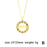 MAMA Mother's Day Necklace Gift Fashion Love Micro Rhinestone - Heritage cosmetics and beauty care