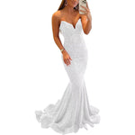 Sequin Evening Dresses For Women Formal Sexy Long Prom Party Gowns - Heritage cosmetics and beauty care