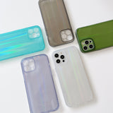 Colorful Aurora Translucent Full Covered Phone Case Heritage cosmetics and beauty care