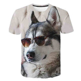 Children Print Personality Cute Puppy Round Neck - Heritage cosmetics and beauty care