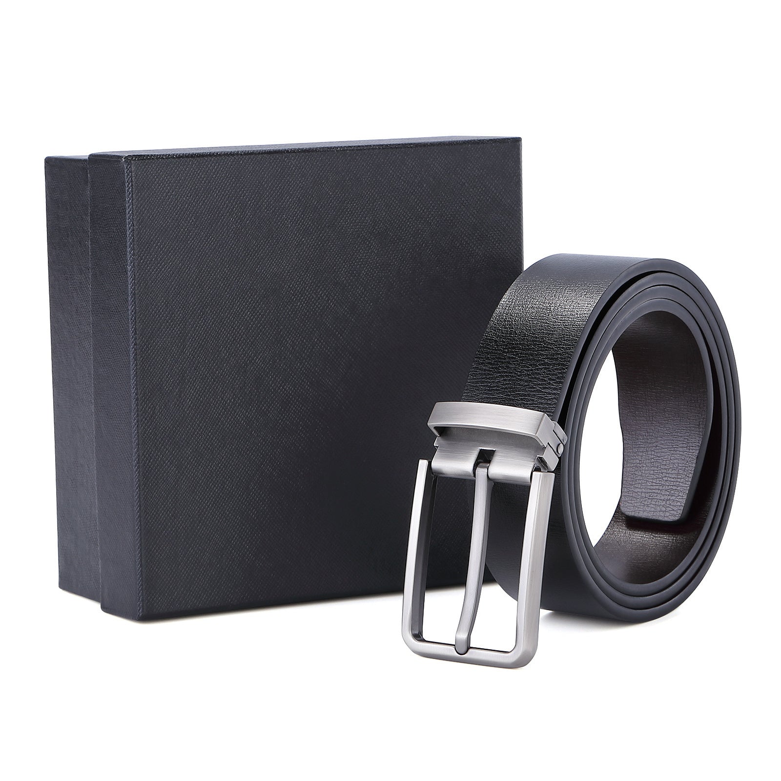 Fashion Automatic Buckle Leather Men's Belt - Heritage cosmetics and beauty care