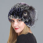 European And American Women's Fur Knitted Hats - Heritage cosmetics and beauty care