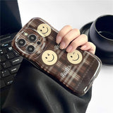 Brown Leopard Print Leather Wristband Machine Phone Case Heritage cosmetics and beauty care