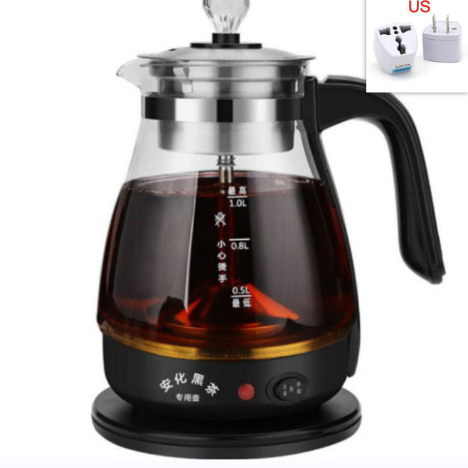 1L Automatic Steam Tea Maker Insulation Household Glass Electric Kettle Heritage cosmetics and beauty care