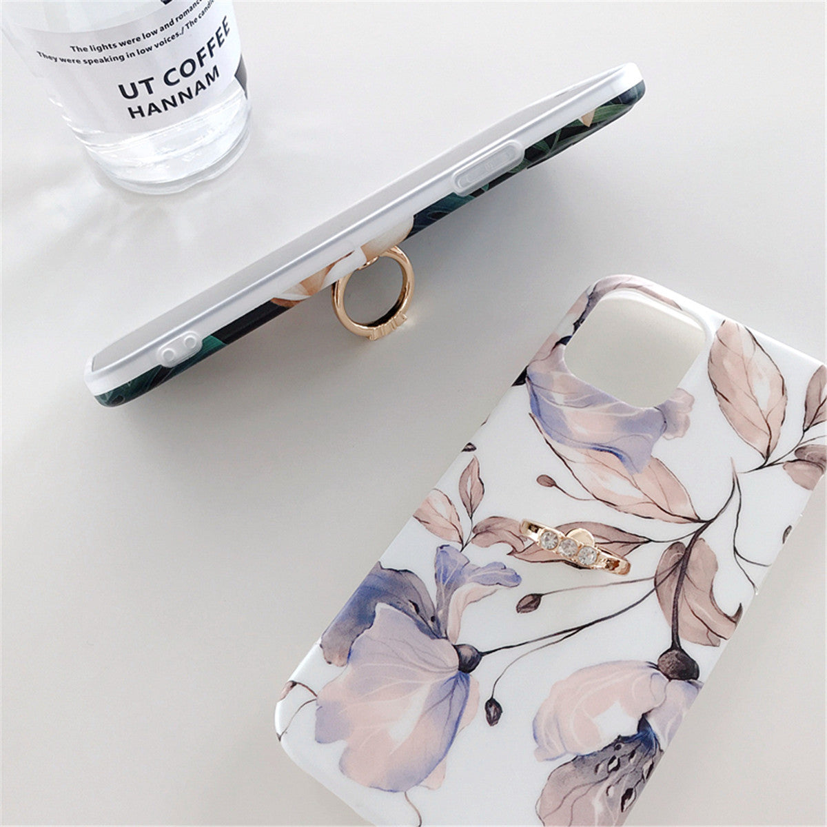 Ring Holder Phone Case Magnolia Flower Heritage cosmetics and beauty care