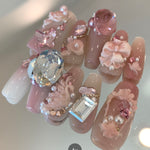 Fairy Light Luxury Advanced Crystal Wear Nail Customization - Heritage cosmetics and beauty care