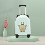 18-inch Trolley Case Printed Pattern Luggage Small Children Suitcase Boarding Bag Suitcase - Heritage cosmetics and beauty care