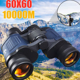 Binoculars 60X60 Powerful Telescope 160000m High Definition For Camping Hiking Full Optical Glass Low Light Night Vision - Heritage cosmetics and beauty care