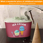 Big Ice Cream Scoop With Spring-powered Trigger Big Volume Scoop Old Fashion Style Scoop Nostalgic Scoop Easy To Clean Kitchen Gadgets - Heritage cosmetics and beauty care