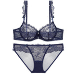 Sheer Lace Bra Spongeless Set - Heritage cosmetics and beauty care