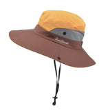 Unisex Summer Foldable Sun Fisherman Hat Men Women Wide Brim Casual Outdoor Travel Beach Sunscreen UV Protection  Sun Hats - Heritage cosmetics and beauty care