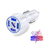 Factory Wholesale 5-port 15A QC3.0 5USB Car Charger Fast Charge Car Charger One For Five Mobile Phone Car Charger Heritage cosmetics and beauty care