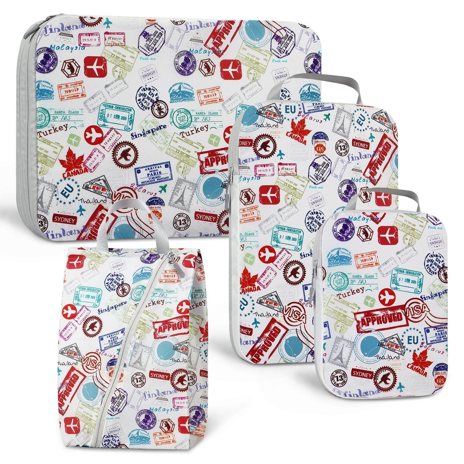 Travel Compression Storage Bag Four-piece Set - Heritage cosmetics and beauty care