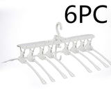 Eight in one home adult hanging foldable rotating non-slip drying rack - Heritage cosmetics and beauty care