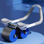 Beginner's Automatic Rebound Belly Wheel Fitness Equipment - Heritage cosmetics and beauty care