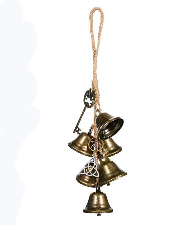 Witch Bell Protection Door Knob Pendant Rattan Wind Chimes - Heritage cosmetics and beauty care