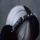 Faux Fur Rivets Headband Earmuffs Autumn And Winter Warmth - Heritage cosmetics and beauty care