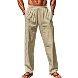 Breathable Cotton And Linen Loose Leisure Sports Trousers - Heritage cosmetics and beauty care