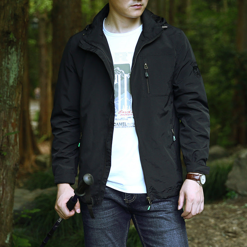 Outdoor Leisure Shell Jacket Men's Jacket - Heritage cosmetics and beauty care