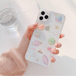 Starry Sky Shining Powder Drops Glue Mobile Phone Case Heritage cosmetics and beauty care