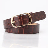 Fashion All-matching Pin Buckle Pant Women's Belt